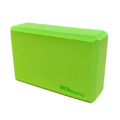 MD Buddy Yoga Block Brick - 3" x 6" x 9" (Green)