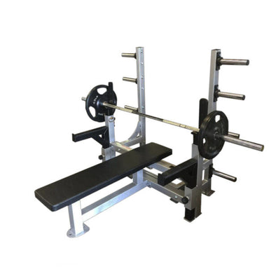 Power Body Competition Bench With Plate Storage
