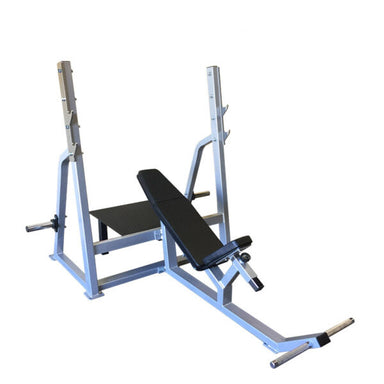 Power Body Incline Bench Press With Plate Holders