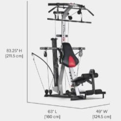 2 SE Home Gym Dimensions pic 1