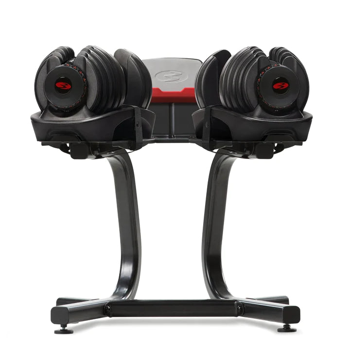 Bowflex 1090 SelectTech Adjustable Dumbbells Stand View