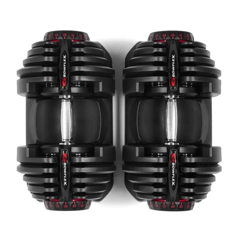 Bowflex 1090 SelectTech Adjustable Dumbbells Top View