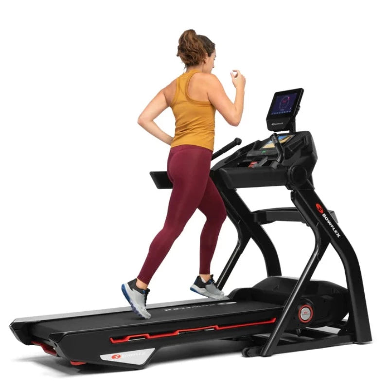 Bowflex BXT Treadmill Touchscreen Female Action View