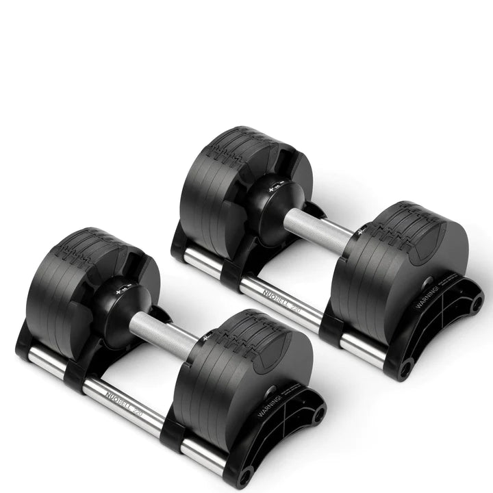 Nuobell Adjustable Dumbbells 550 Stand Angle Stand View