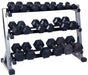 Progression 430-3 Tier Dumbbell Rack With Weights