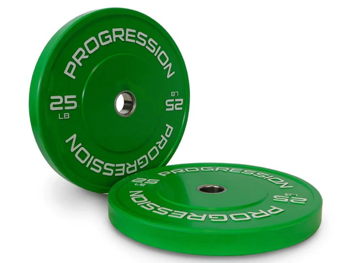 Progression Rubber Bumper Plate 25LB