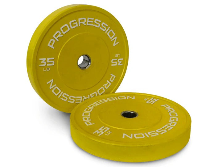 Progression Rubber Bumper Plate 35LB