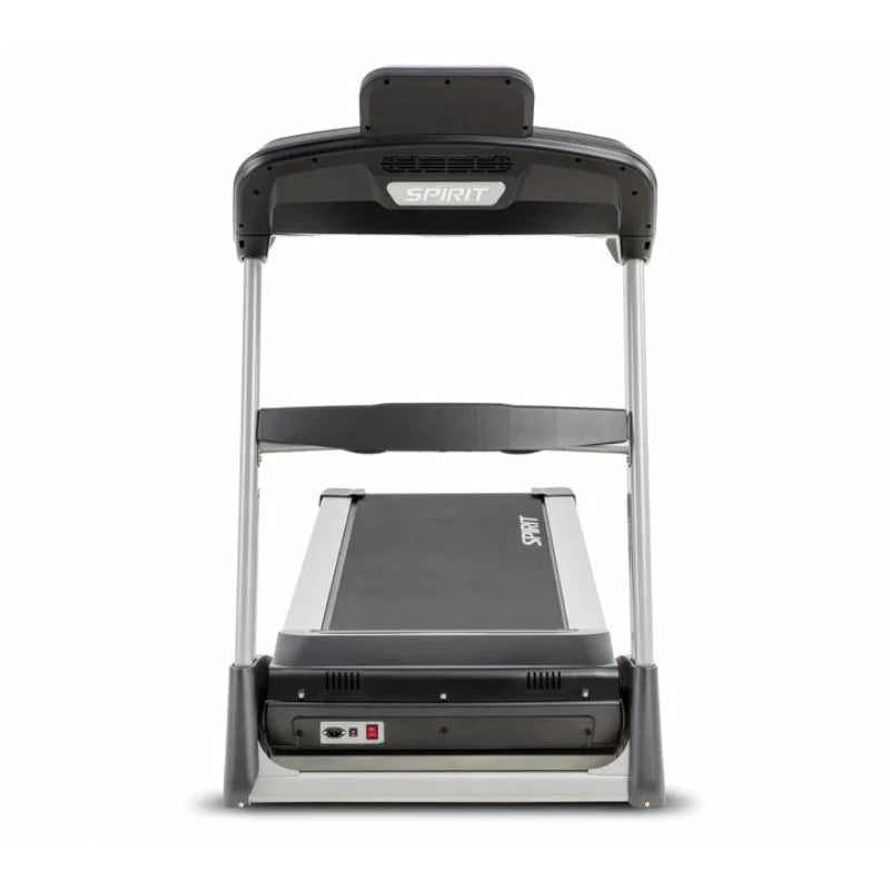 Spirit XT485ENT Treadmill w10.1 Touchscreen Back View