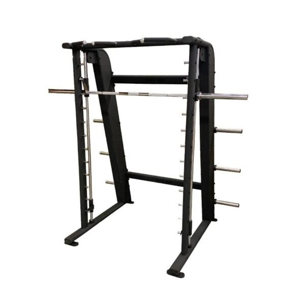 Power Body Smith Machine Side View in Black